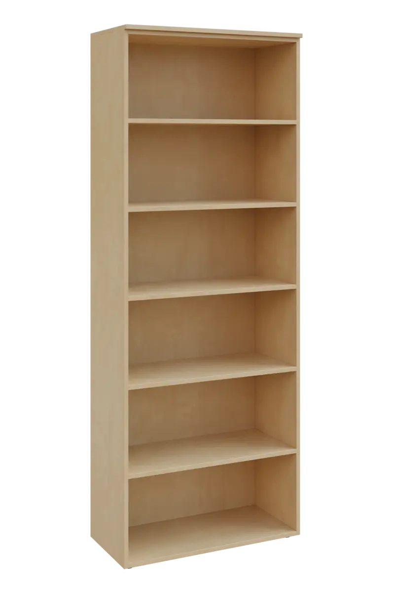 N 6 - 8N vysoká skříň, nika, 2150x800x400, bříza světlá